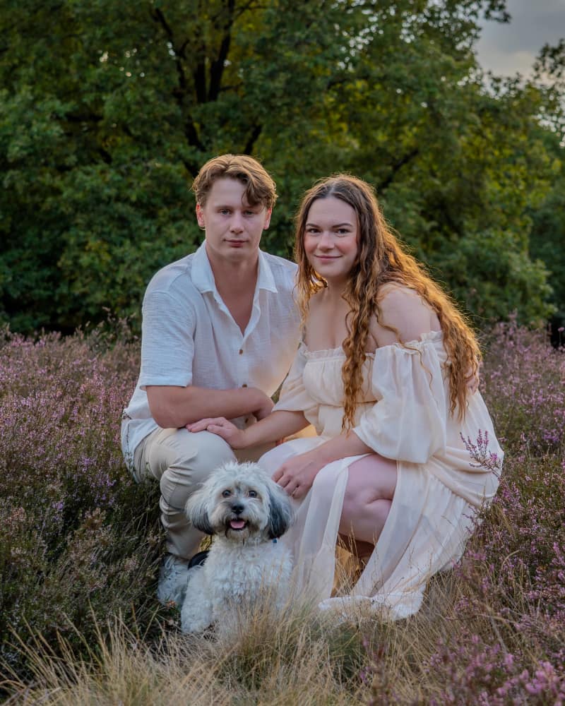 Koppel fotoshoot